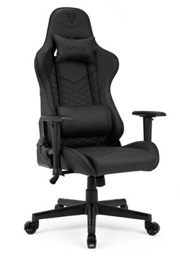 Fotel Obrotowy Kubełkowy Gamingowy Ekoskóra Sense7