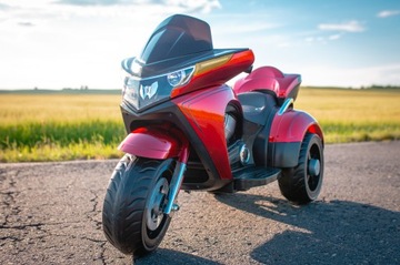 Большой трехколесный велосипед-стабилизатор для детей 3-7 лет, EVA 90 WAT