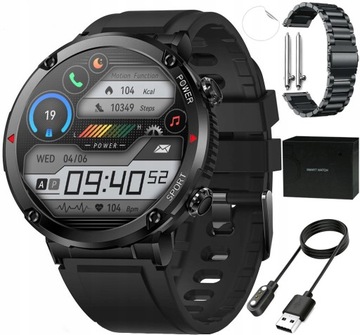 SMARTWATCH Zegarek Męski 600MAH ROZMOWY 1,6 CAL PL