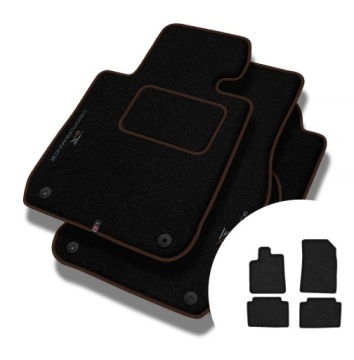 Velurové koberce Performance pro Citroen C5 I 2004-2008 po faceliftu