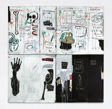 Basquiat - Ciało i duch nowoczesny obraz loft