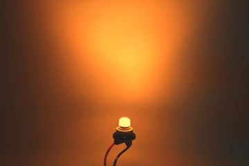Светодиодная лампа P21W, R10W, R5W BA15S 12V CANBUS ярко-матовый оранжевый Новинка