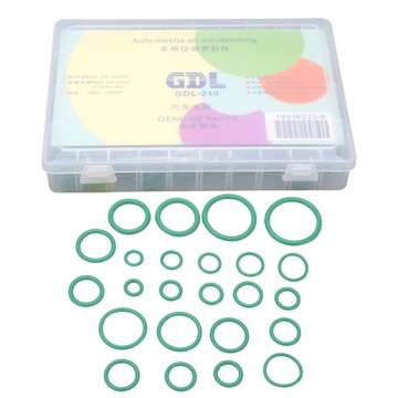 345 szt. Uniwersalny zestaw asortymentowy gumowych pierścieni O-ring