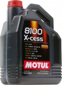 Масло MOTUL 8100 X-CESS 5W-40 5л