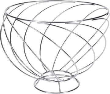 Kosz na owoce, metalowy stojak 25cm