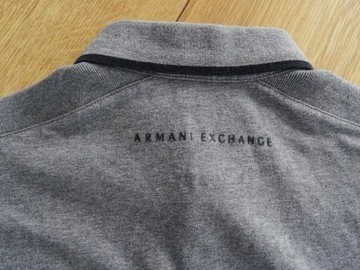 ARMANI SUPER KOSZULKA POLO LOGO XS