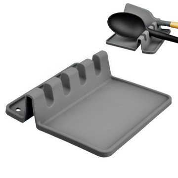 PODSTAWKA PODKŁADKA OCIEKACZ SILIKONOWY POD ŁYŻKI