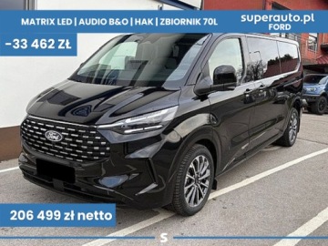 Ford Tourneo Custom II  L1 2.0 EcoBlue 170 KM 170KM 2026 Tourneo Custom L2H1 Titanium X 320 A8 2.0 170KM