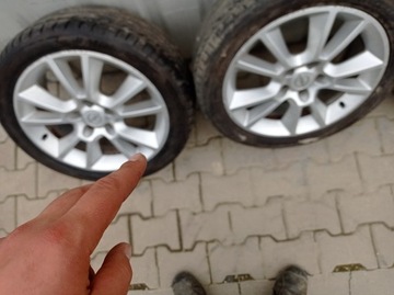 КОЛЕСО OPEL ZAFIRA B АЛЮМИНИЕВЫЙ ДИС 17 13120652