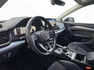 Audi Q5 II SUV Facelifting 2.0 40 TDI 204KM 2021 Audi Q5 matrixy, aktywny tempomat, kamera cofania, elektryczne fotele 2.0, zdjęcie 11