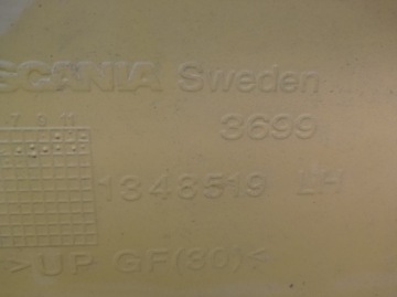 Спойлер на крыше SCANIA P, дефлектор салона