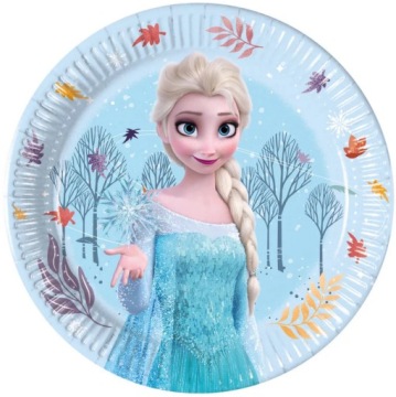 Procos Тарілочки паперові Frozen Idyllic Wonder, 20 см, 8 шт.