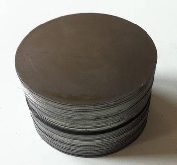 BLACHA STALOWA formatka okrąg ze stali 8mm, fi 170