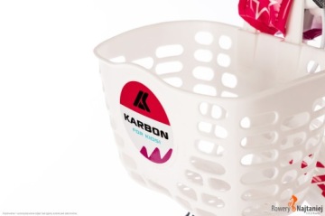 Детский велосипед 14 KARBON STAR белый ALU R23