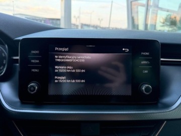 Skoda Kamiq Crossover 1.5 TSI 150KM 2022 Skoda Kamiq 1.5TSI 110KM STYLEKameraElek. Klapa NiskiPrzebieg ASO SalonPL, zdjęcie 24