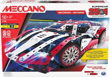 Zestaw Konstrukcyjny Silnik Światło Meccano 347el