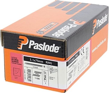 Paslode PAS141265 Gwoździe oprawiające, srebrne, 3