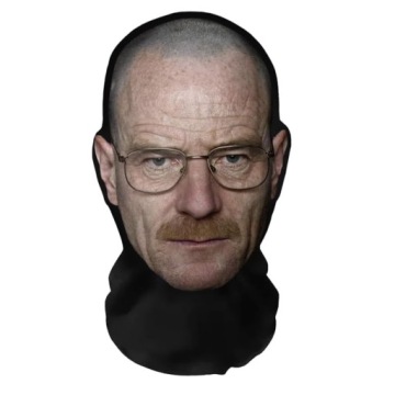 Walter White Maska 3D Heisenberg Breaking Bad Serial