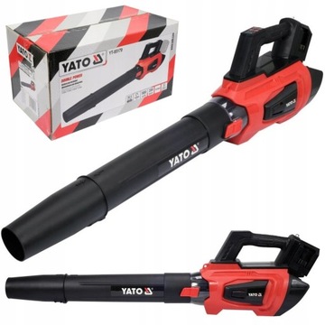 ПЫЛЕСОС С ВОЗДУХОМ ДЛЯ ЛИСТ YATO 36 В АККУМУЛЯТОРНЫЙ 2x18 В БЕСЩЕТОЧНЫЙ YT-85179