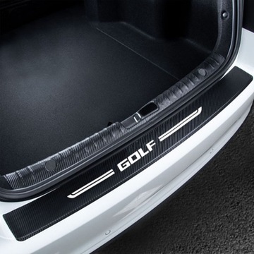5 шт. черные наклейки на пороги для Volkswagen GOLF