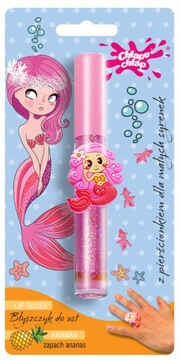 Chlapu Chlap Błyszczyk do ust z pierścionkiem Ananas