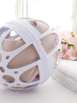 ДВА МЯЧИКА ДЛЯ СТИРКИ БЮСТГАЛТЕРА И НИЖНЕГО БЕЛЬЯ, 2 шт.