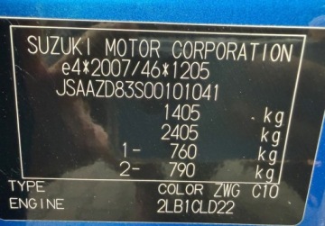 Suzuki Swift VI 2017 Suzuki Swift 1,2 94KM 4x4 Klima KAMERA Bezwypadkowy Serwis 1.2 Benzyna, zdjęcie 27