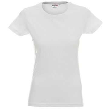 LPP HEAVY _L_ T-Shirt Damskie Biały
