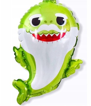 Balon Foliowy Baby Shark Zielony