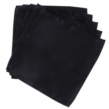Groom Suit Pocket Towel Square Mens Pocket Black