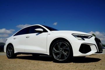 Audi A3 8Y Limousine 1.5 35 TFSI 150KM 2022 Audi A3 Limousine S LINE skóra KAMERA virtual, zdjęcie 1