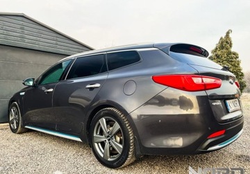 Kia Optima II Kombi PHEV 2.0 GDi PHEV 205KM 2018 Kia Optima Bezwypadkowa, FV23, Plug-in, XL, KredytowanieLeasing, gw.12m gh, zdjęcie 6