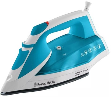 ŻELAZKO SAMOCZYSZCZĄCE Parowe Mocne Wyrzut Pary RUSSELL HOBBS 23040