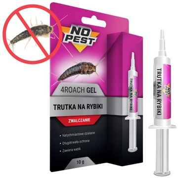Żel przeciwko rybikom 10 ml SILNA TRUTKA NA RYBIKI SREBRZYKI CYPERMETRYNA