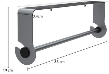 Держатель кухонного полотенца, вешалка, большой рулон KB – идеально подойдет для любой кухни