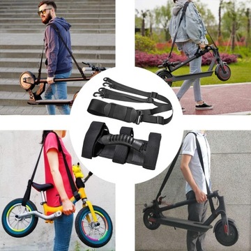 РЕМЕНЬ ДЛЯ ПЕРЕНОСКИ ЭЛЕКТРОСКУТЕРА ТРАНСПОРТИРОВКА РЕГУЛИРОВКА ПЛЕЧЕВОГО РЕМНЯ