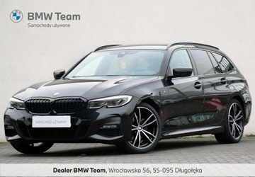 BMW Seria 3 G20-G21 Touring 2.0 320d 190KM 2021 BMW Seria 3 320d 190km M Pakiet Laser HiFi Dostep Komfortowy HeadUp VAT23
