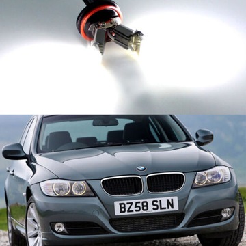 2 СВЕТОДИОДНЫЕ ЛАМПЫ ANGEL EYES H8 10 Вт ДЛЯ BMW E82 E90 E91