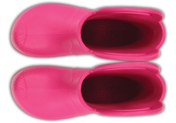 ND05_C4157-33-34 12803 6X0 Детские резиновые сапоги Crocs розовые 12803