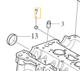 VOLVO C30 V40 S40 V50 S60 V60 S80 V70 XC70 XC90 ZÁSLEPKA HLAVA OE