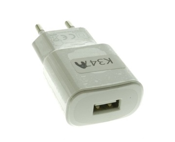 K347a Ładowarka sieciowa HJ-0502000C2 5V 2A USB-A