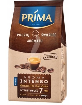 Kawa Prima Aroma Intenso Ziarnista 900g