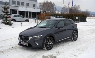 Mazda CX-3 Crossover 1.5 SKY-D 105KM 2015 Mazda CX-3 1.5D 105KM AWD 4x4 LED Automat Skora Kamera Oryginalne szyby, zdjęcie 2