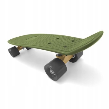 ЗЕЛЕНЫЙ СКЕЙТБОРД ДЕТСКИЙ FISZKA BOARD 55см