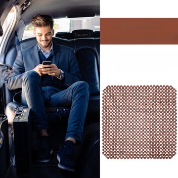 Охлаждение водителя с деревянной подушкой для автокресла