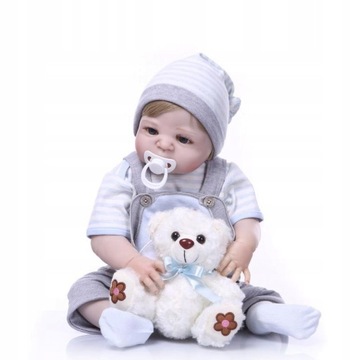 DUŻA LALKA REBORN 60 CM JAK ŻYWA DZIEWCZYNKA