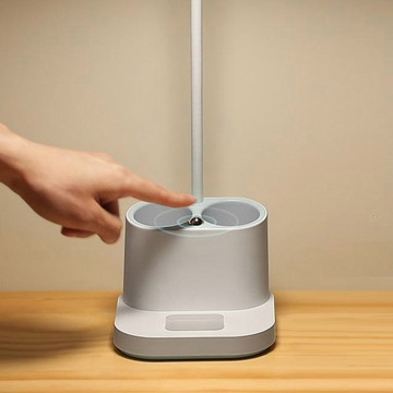 Lampka biurkowa szkolna ORGANIZER PIÓRNIK LED +USB