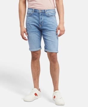 Krótkie spodenki męskie jeansowe HUGO BOSS r. M/L szorty spodnie