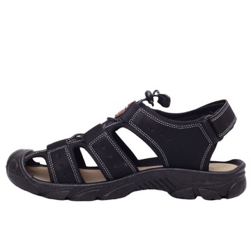 СПОРТИВНЫЕ САНДАЛИИ МУЖСКИЕ ЗАКРЫТЫЕ, РЕГУЛИРУЕМЫЕ НА ЗАВИСКЕ