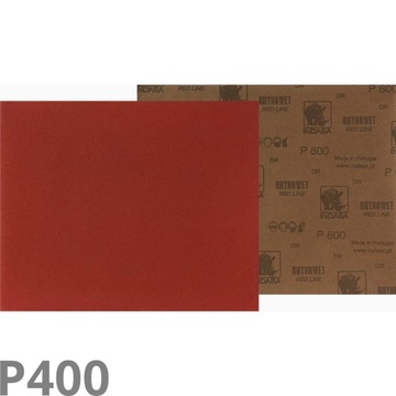 INDASA PAPIER WODNY RED LINE 230x280 P 400